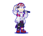 Osomatsu (Color Gang: Rap) - Osomatsu-san Hesokuri Wars: Battle of the NEETs