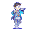 Karamatsu (Color Gang: Rap) - Osomatsu-san Hesokuri Wars: Battle of the NEETs