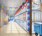 School Corridor - Fatal Twelve