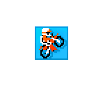 HOME Menu Icons - 3D Classics: Excitebike