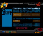 Options Screen - AeroGauge