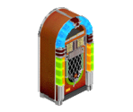Wurl 'N' Hurl Retro Jukebox - The Sims
