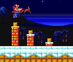 Santa, Presents, Fonts, & Backgrounds - Santa's Chimney Challenge (Homebrew)