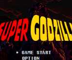 Title Screen - Super Godzilla