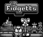 Startup Screen, Title Screen, Language Select & Password Screen - The Fidgetts