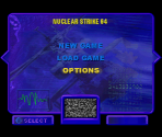 Main & Options Menus - Nuclear Strike 64