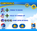 Controls Images - Sonic Classic Collection