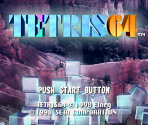 Title Screen - Tetris 64 (JPN)