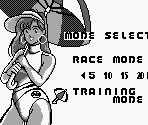 Title Screen & Mode Select Screen - Roadster (JPN)