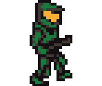 Master Chief (Zelda 2-Style) - Halo Customs