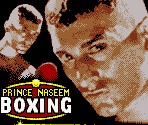 Language Select Screen & Title Screen - Prince Naseem Boxing