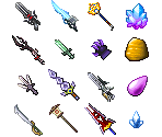 Item and Menu Icons - Pictlogica Final Fantasy