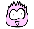 Pink Puffle - Club Penguin Beta Team Minigames