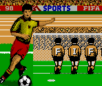 Super Game Boy Border - FIFA: Road to World Cup '98