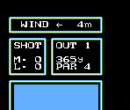 User Interface - Famicom Golf: Japan Course (JPN)