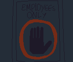 Staff Only Background - Pizza Tower