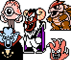 Great King Dowaha and Elite Four Minions - Magical Taruruuto-Kun 1: Fantastic World!! (JPN)