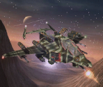 Title Screen Background - Knife Edge: Nose Gunner