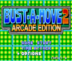 Title Screen (Background & Logo) - Bust-A-Move 2: Arcade Edition