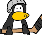 Black Penguin - Club Penguin Beta Team Minigames