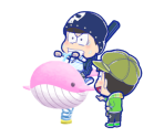 Aquarium (Karamatsu & Choromatsu) - Osomatsu-san's Casual Neet Sugoroku Journey
