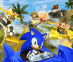 Startup Screens & Title Screen Elements - Sonic & SEGA All-Stars Racing