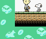 Super Game Boy Border - Snoopy no Hajimete no Otsukai (JPN)
