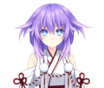 Purple Heart (Manka Shrine Maiden) - Neptunia & Friends / Mainichi Compile Heart