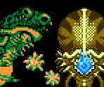 Draygon & Phantoon (NES-Style) - Metroid Customs