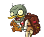Adventurer Zombie - Plants vs. Zombies 2