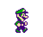 Luigi (Wai Wai World-Style) - Mario Customs
