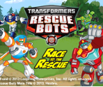 Title Screen - Transformers Rescue Bots: Race to the Rescue (LeapPad/Leapster Explorer)