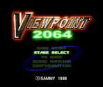 Title Screen & Main Menu - Viewpoint 2064 (Prototype)
