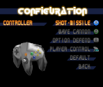 Controller Configuration Menu - Viewpoint 2064 (Prototype)