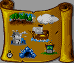 Map - Yogi Bear's Gold Rush (Prototype)