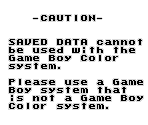 GB/GBC Error Screens - Wario Land II