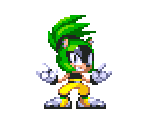 Surge the Tenrec (Sonic 3-Style) - Sonic the Hedgehog Media Customs