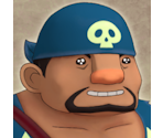 Yasuke The Pirate - Shiren the Wanderer: The Mystery Dungeon of Serpentcoil Island