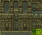 Cryunne Castle (Waterless Exterior) - Treasure of the Rudras / Rudra no Hihou (JPN)