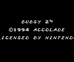 Startup Screen - Bubsy 2