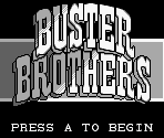 Startup Screen & Title Screen - Buster Bros. / Pang