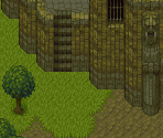 Giant's Tower (Exterior) - Treasure of the Rudras / Rudra no Hihou (JPN)