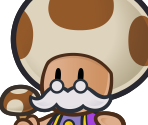 Toadsworth (TTYD Style, HD) - Mario Customs