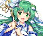 Sanae Kochiya (Hand in Hand With a Miracle) - Touhou LostWord
