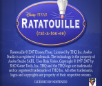 Copyright Screen - Ratatouille
