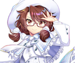 Sumireko Usami (White Uniform of Secrets and Seals) - Touhou LostWord