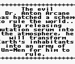 Game Introduction - Swamp Thing