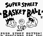 Title Screen - Super Street Basketball (JPN)