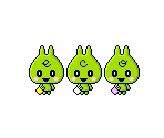 Eco-usatchi Triplets - Tamagotchi Pix