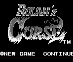 Title Screen - Rolan's Curse